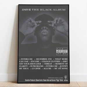 Jay-Z - The Black Album Poster